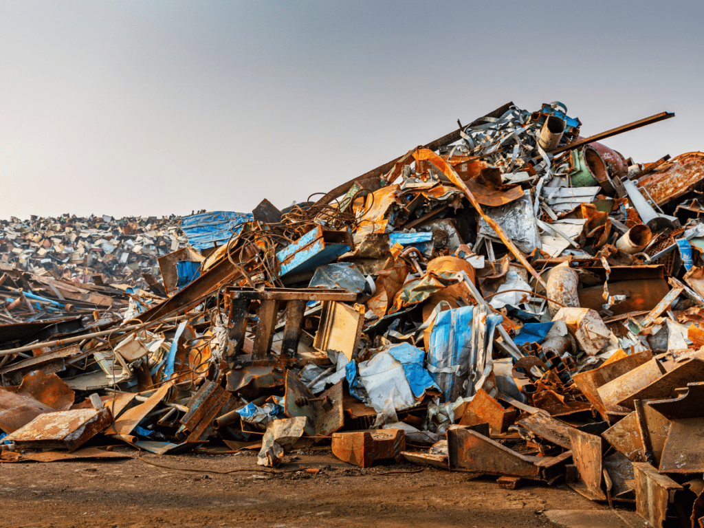 Scrap Metal Recycling in Muskegon, MI - Guardian Dumpster